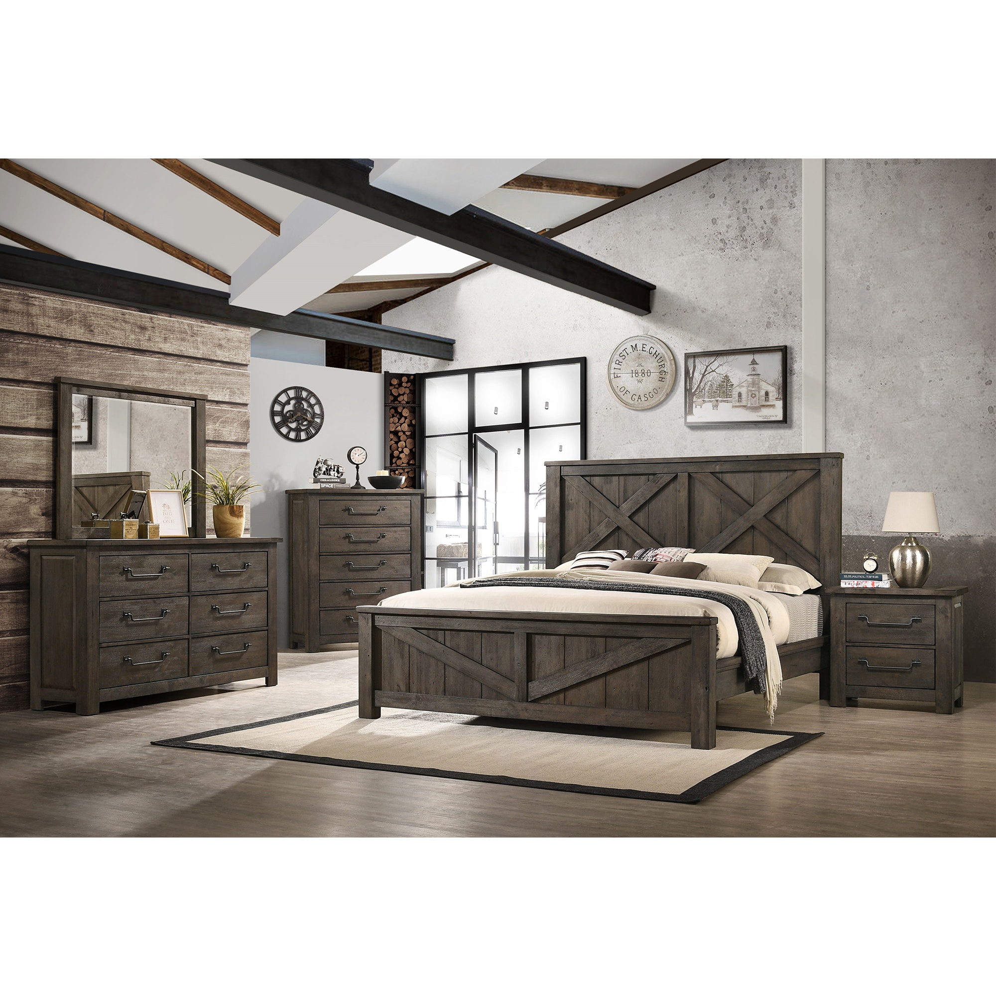 Elements International Bedroom Maverick Bedroom Set - Elements